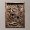 Stone Cottage & Fishing Boat Relief