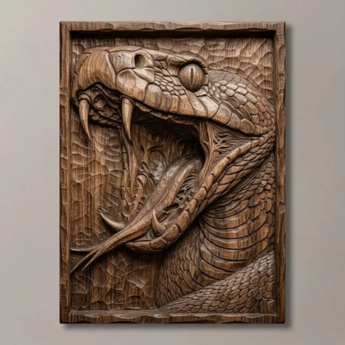 Open Mouth Snake Head Open Mouth Snake Head
