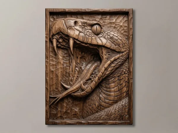 Open Mouth Snake Head Open Mouth Snake Head