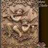 Cherubs 3D Relief