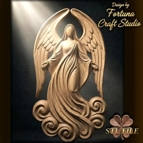 Angel 3D Relief