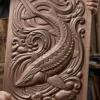 Sturgeon 3D Relief Sturgeon 3D Relief