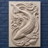 Sturgeon 3D Relief Sturgeon 3D Relief