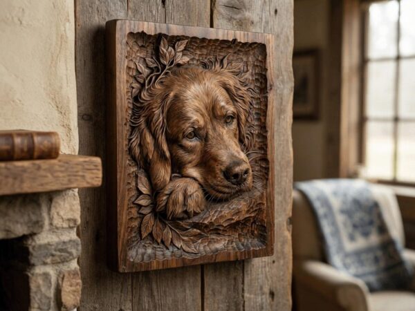 Waiting Golden Retriever