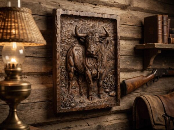 Rustic Bull Relief