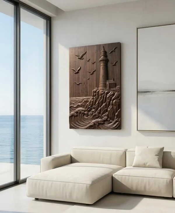 Lighthouse 3D Relief