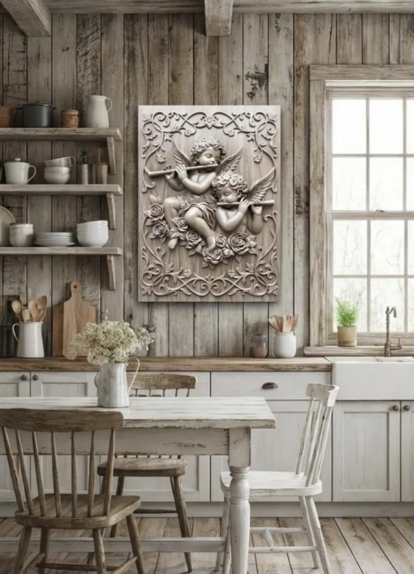 Cherubs 3D Relief