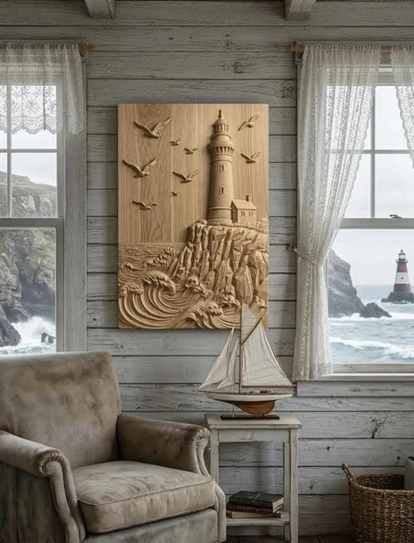 Lighthouse 3D Relief