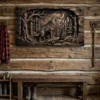 Wolf in Moonlit Relief