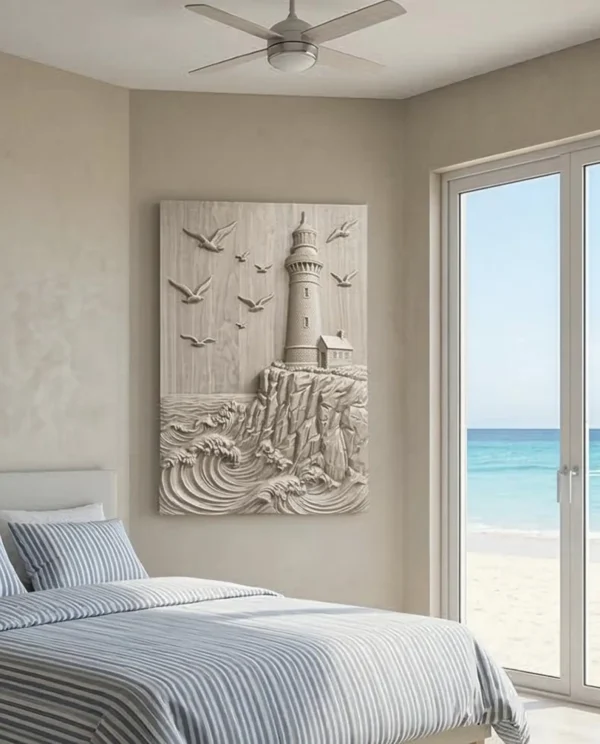 Lighthouse 3D Relief