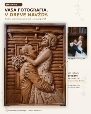 Drevorezba z fotografie